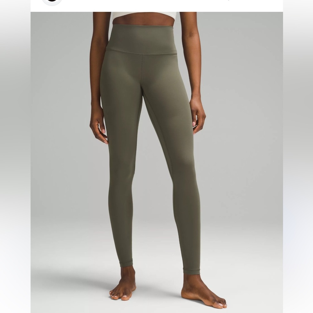 lululemon athletica Olive Green Leggings